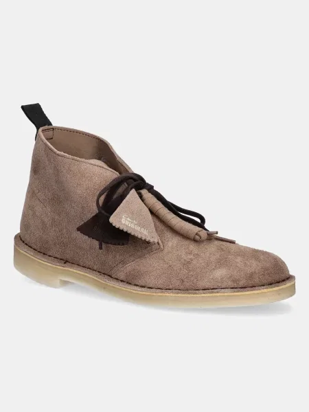 Półbuty Clarks Originals brązowe