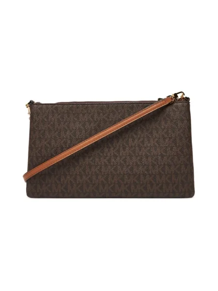 MICHAEL Michael Kors Taška cez rameno / karamelová / tmavohnedá hnedá