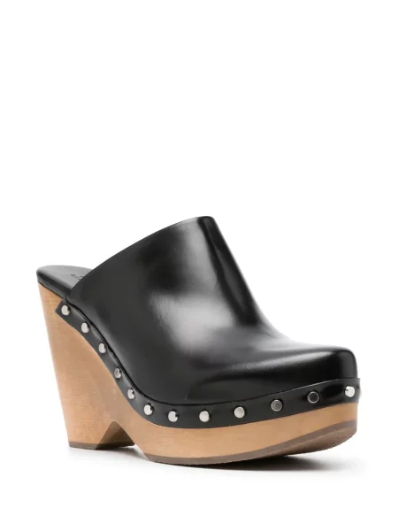Iš natūralios odos klumpės Isabel Marant juoda