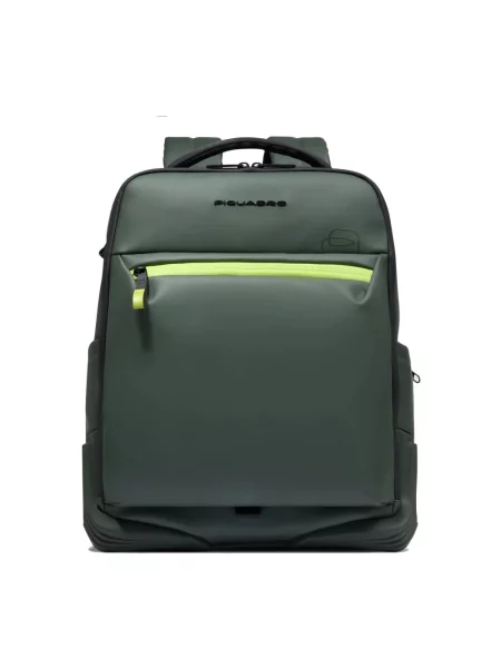 Torba na laptopa Piquadro zielona
