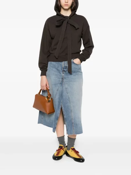 Hoodie Jw Anderson γραβάτες καφέ