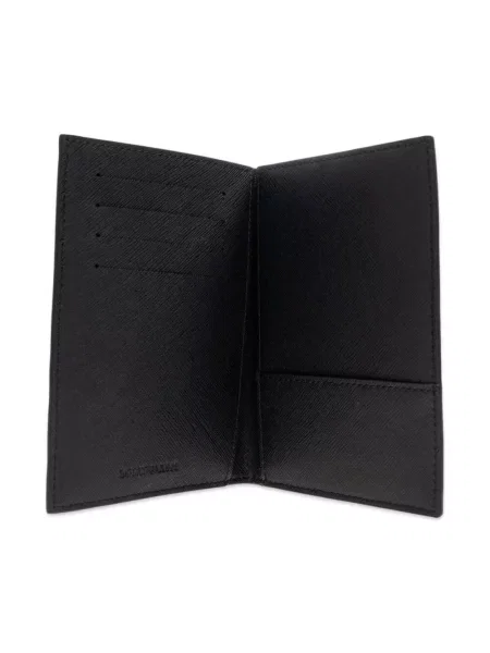 Portfel Emporio Armani skórzany czarny