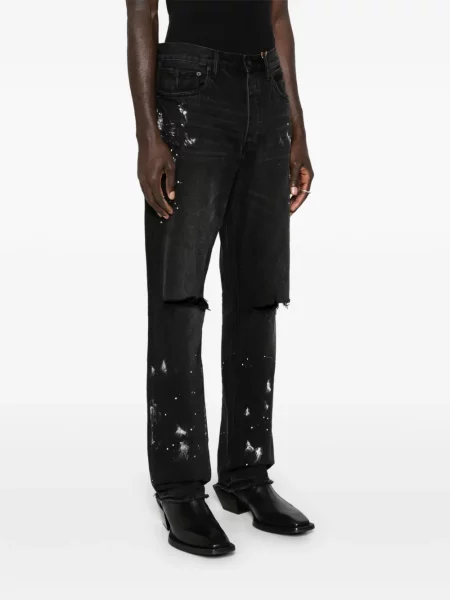 Blugi Purple Brand rupți negru