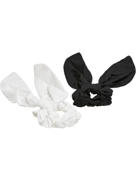 Шапка Urban Classics с панделка бяло