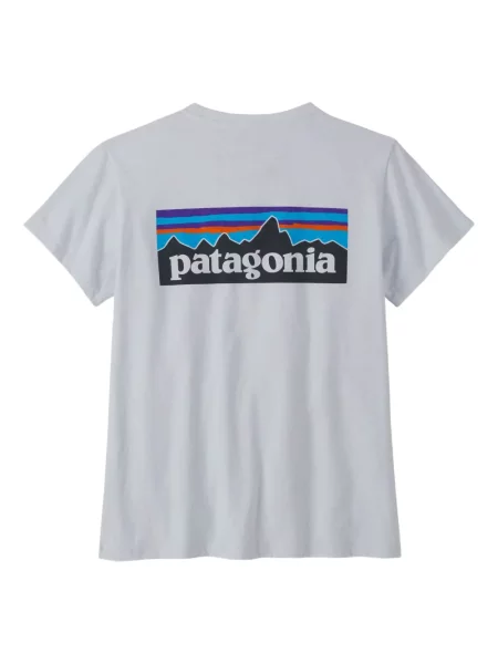Tricou Patagonia cu imagine alb