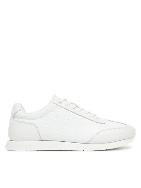Calvin Klein Сникърси Low Prof Runn Laceup Mono бял