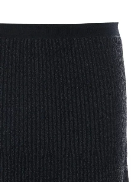 Fustă midi Elisabetta Franchi tricotate negru