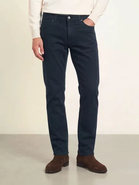 Brax Kalhoty Cadiz Straight Fit 23 night blue modré
