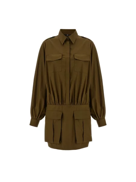 Mała mały sukienka mini 7 For All Mankind brązowa