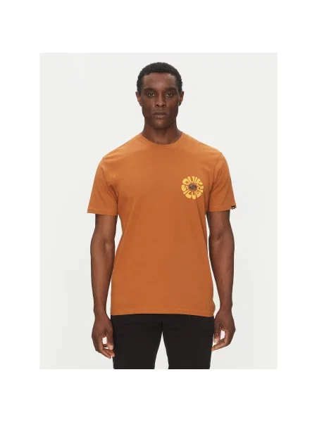 Quiksilver T-shirt Regular Fit narančasta