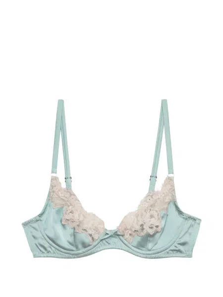 Сутиен Fleur Du Mal с дантела зелено