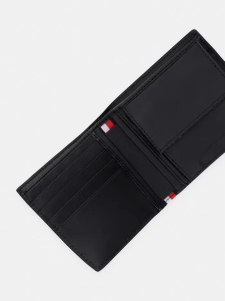Tommy Hilfiger portfel skórzany czarny