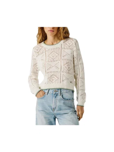 Sweter Pepe Jeans biały