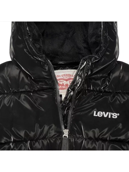 Geacă cu puf copii Levi's® negru