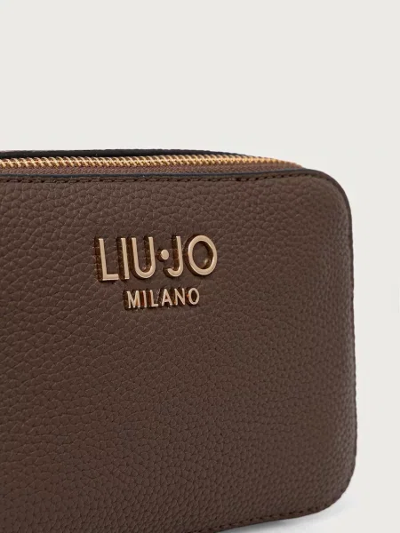 Liu Jo чанта crossbody дамска от имитация на кожа кафяво