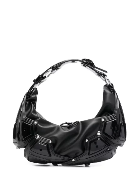 Geantă shopper Innerraum cu tepi negru