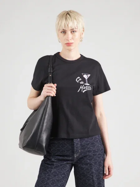 HUGO Tricou negru