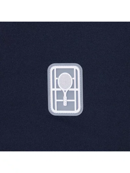 Lacoste Bluza Rozpinana Tennis Heritage granatowa