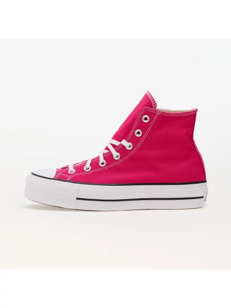 Superge Converse Chuck Taylor All Star s platformo bela