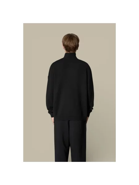 Dzianinowy sweter Gertrude czarny