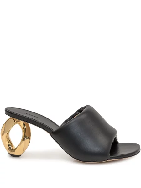 Papuci tip mules Jw Anderson negru