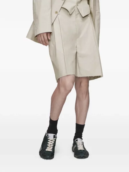 Pantaloni scurți Maison Margiela plisate