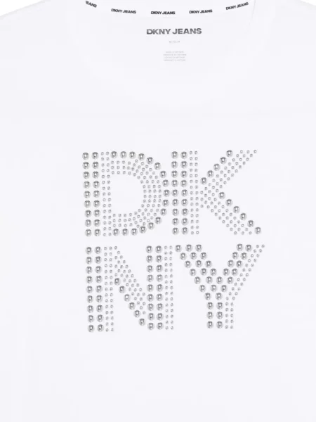 Tricou Dkny cu imagine alb