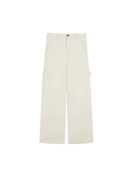 Spodnie Weekend Max Mara beżowe