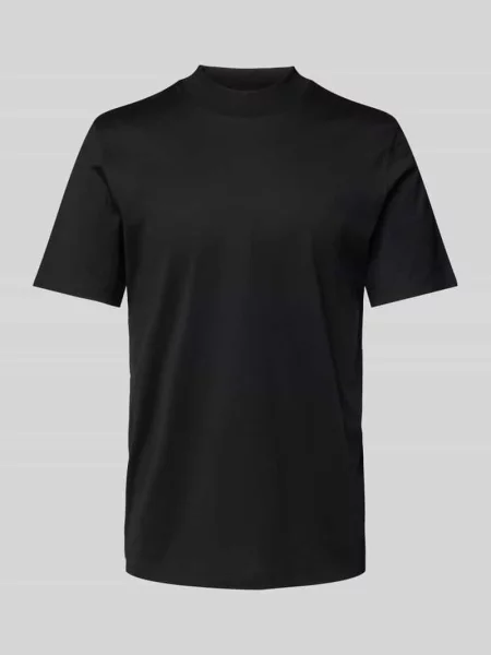 T-shirt z okrągłym dekoltem Hugo czarna