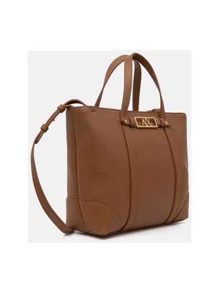 Torebka Armani Exchange brązowa