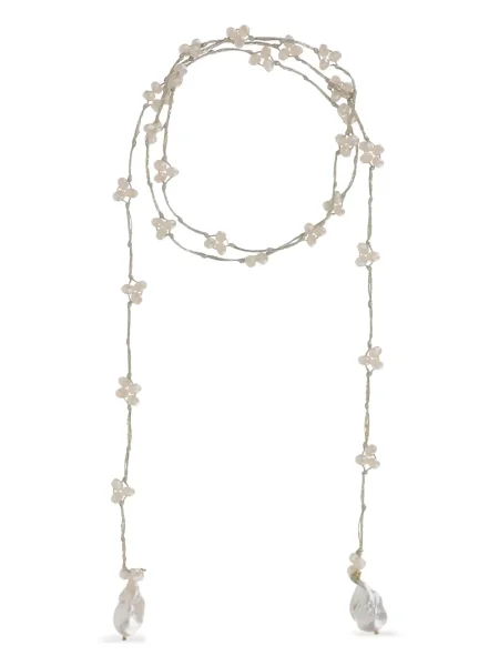 Colier Mela alb