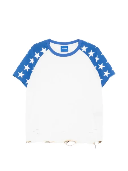 Tricou Dagger zdrențuiți alb