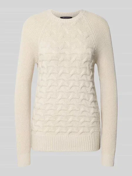 Sweter z mieszanka żywej wełny w imitacja dzianiny Armani Exchange