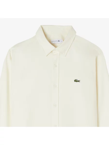 Lacoste Koszula Regular Fit biała