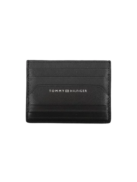 Portfel Tommy Hilfiger skórzany czarny