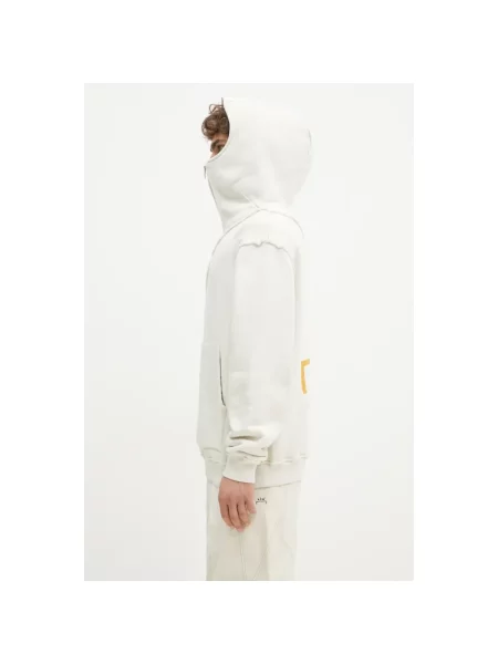 Bluza A-cold-wall* z kapturem beżowa