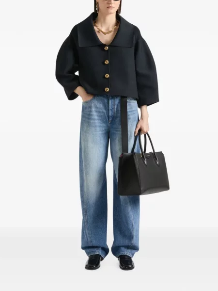Decupat geacă Givenchy negru