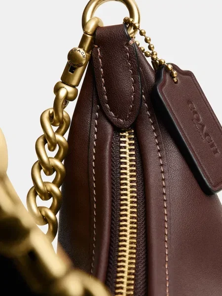 Кожаная сумка Coach