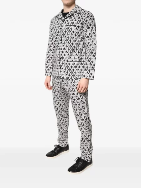 Pijamale Dolce & Gabbana cu imagine negru