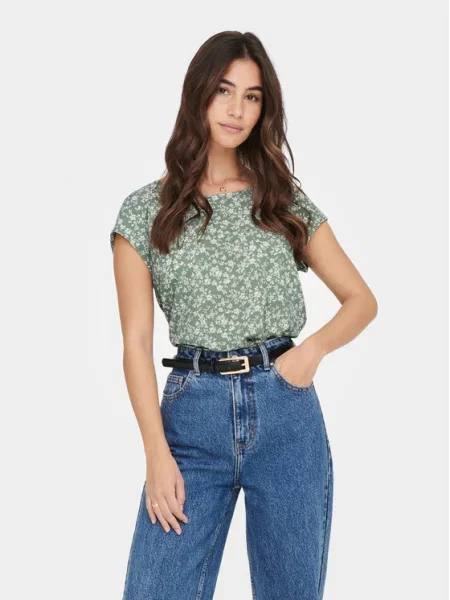 ONLY Bluză Vic verde