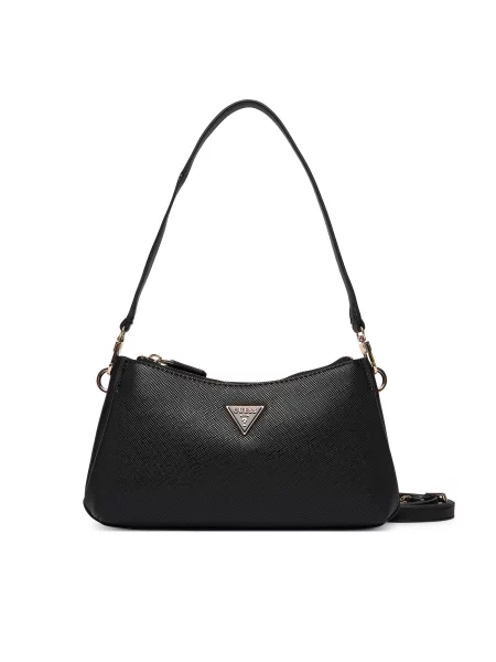 Guess Ročna torba Noelle II Mini črna