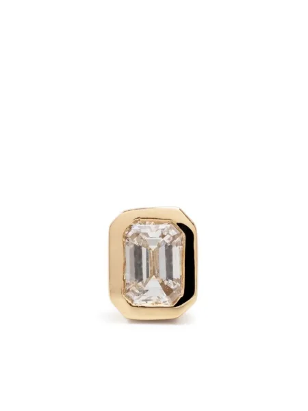 Σκουλαρίκια Lizzie Mandler Fine Jewelry κίτρινο