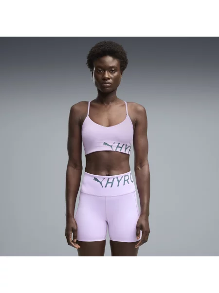 Puma X Hyrox Strappy Pwrmode Bra Light Lavender S fioletowy