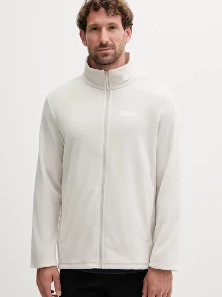 Jack Wolfskin bluza sportowa Taunus beżowa