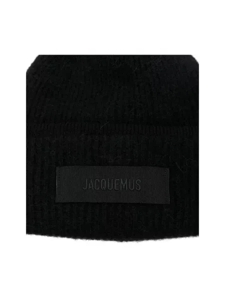 Czapka Jacquemus wełniana czarna