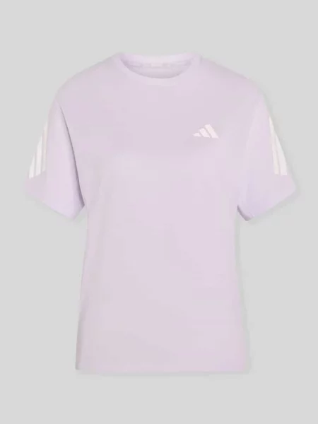 T-shirt sportowy o kroju regular fit z nadrukiem z logo model Adidas Training