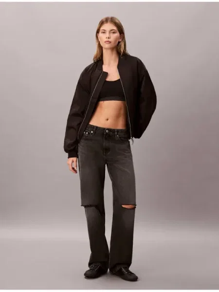 Calvin Klein Jeans Blugi SIGNATURE | Straight fit negru