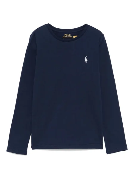 Koszulka polo dziecięca Polo Ralph Lauren niebieska