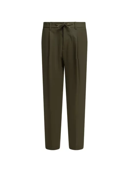 Pantaloni Herno cu cordon verde