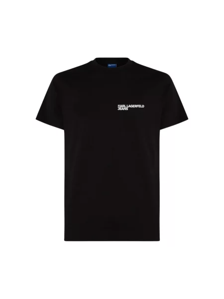 T-shirt Karl Lagerfeld Jeans Slim Ss Tee Black L czarna